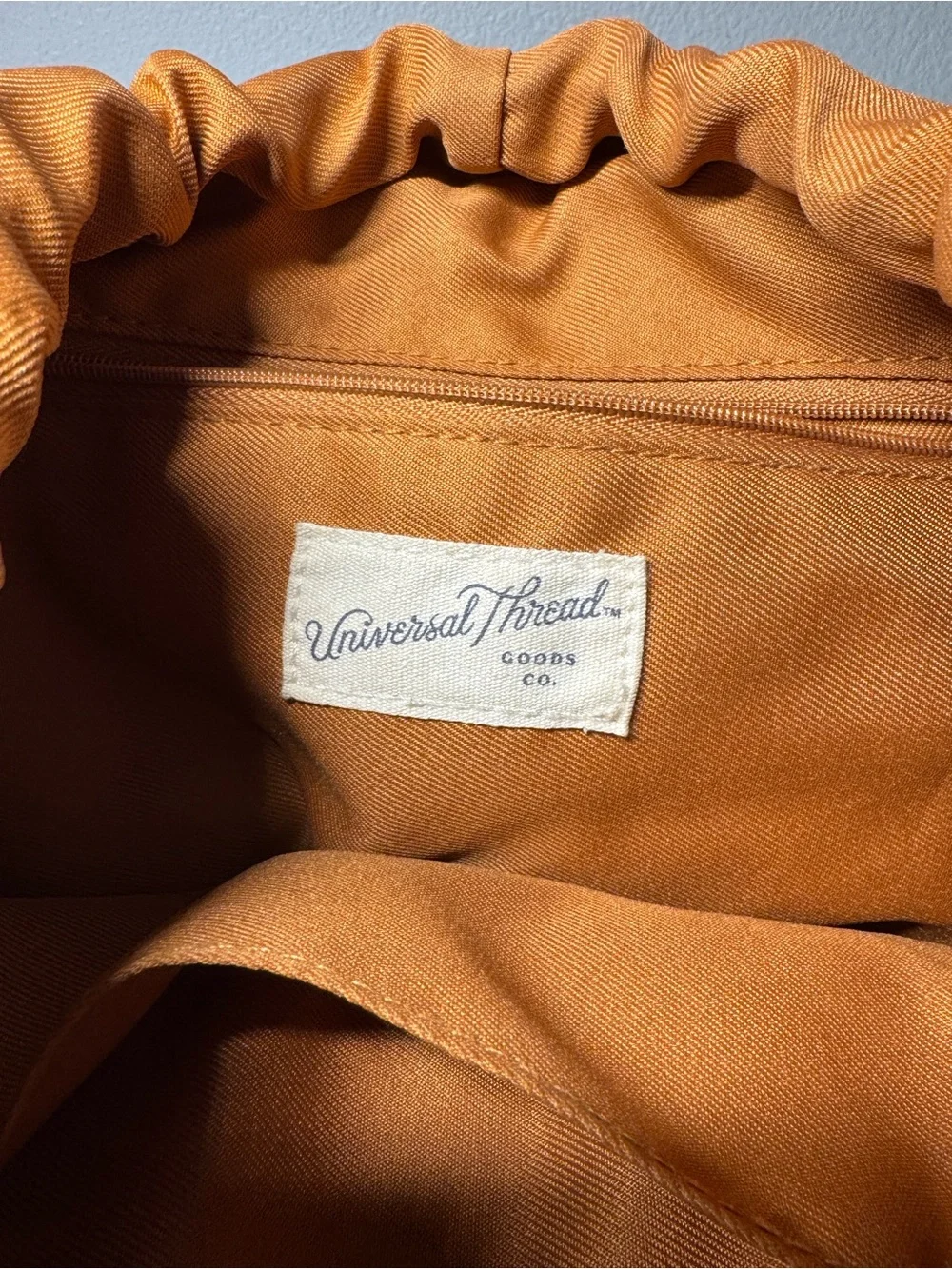 Universal Thread Tan Mini Backpack with Front Zip Pocket